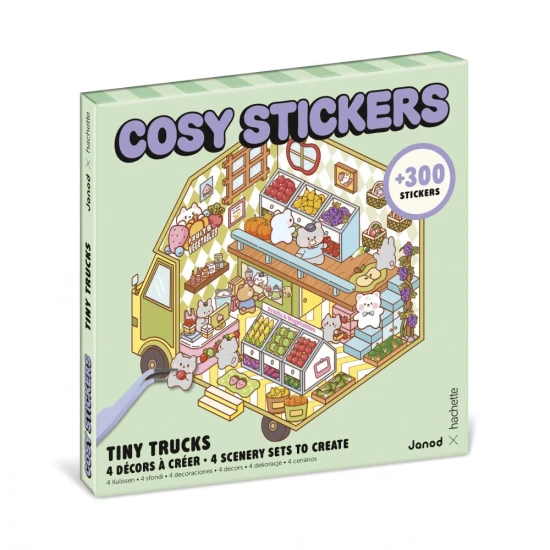 Janod Samolepky Cosy Stickers Minisvet Dodávky