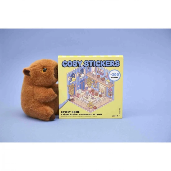 Janod Samolepky Cosy Stickers Minisvet Interiéry
