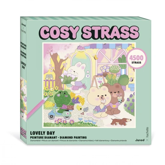 Janod Diamantové maľovanie Cosy Strass Nočná scenéria Janod Diamantové maľovanie Cosy Strass Nočná scenéria