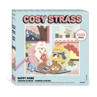 Diamantové maľovanie Cosy Strass Sladký domov