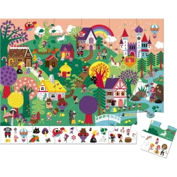 Puzzle v kufríku Rozprávky 24 ks
