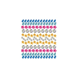 Kreatívna sada Trblietavé obrázky so štrasovými korálkami Vtáčik