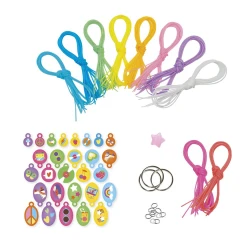 Kreatívna sada Tvoríme s bužírkami Scoubidou Mier a láska