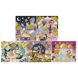 Kreatívna sada Obrázky s metalickým papierom Bolywood