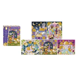 Kreatívna sada Obrázky s metalickým papierom Bolywood