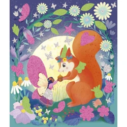 Kreatívna sada Penové nálepky a svietiaci piesok Magické víly