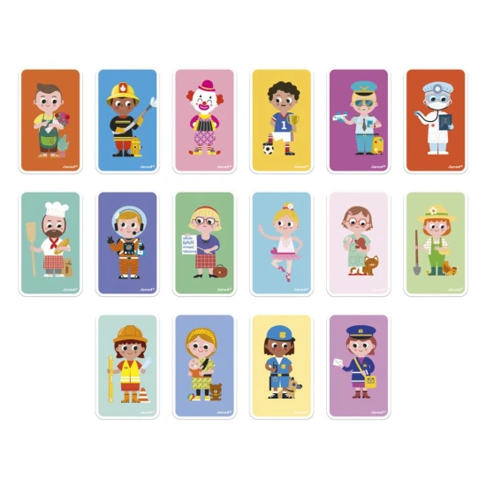 S touto milou farebnou magnetickou hračkou sa vaše dieťa zoznámi so 16 povolaniami s možnosťou vymyslieť ich ešte oveľa viac! 