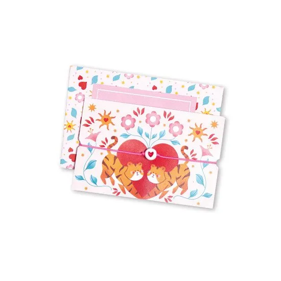 Kreatívna sada na vytváranie náramkov želaní alebo priateľstva.