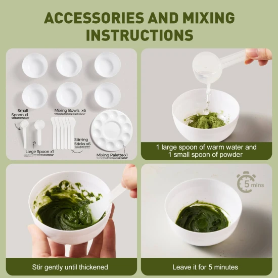 Prírodné rastlinné práškové prstové farby pre deti – bezpečné a umývateľné