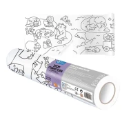 Samolepiaca omaľovánka v rolke Zvieratká 3 m