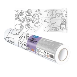 Samolepiaca omaľovánka v rolke Zvieratká 3 m