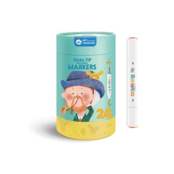 Obojstranné fixky s dvoma hrotmi 24 ks