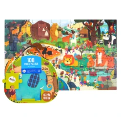 Puzzle Deň v ZOO 108 ks