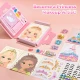 Jarmelo 4v1 Princess Glam sada – make-up, obliekanie, zdobenie kamienkami a fóliami pre papierové princezné