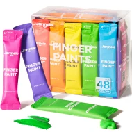 Prstové farby na cesty 48 ks