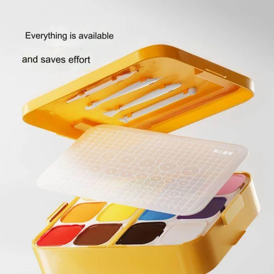 Jarmelo modelovacia hmota v boxe – sada 12 farieb, netoxická modelovacia zábava pre deti