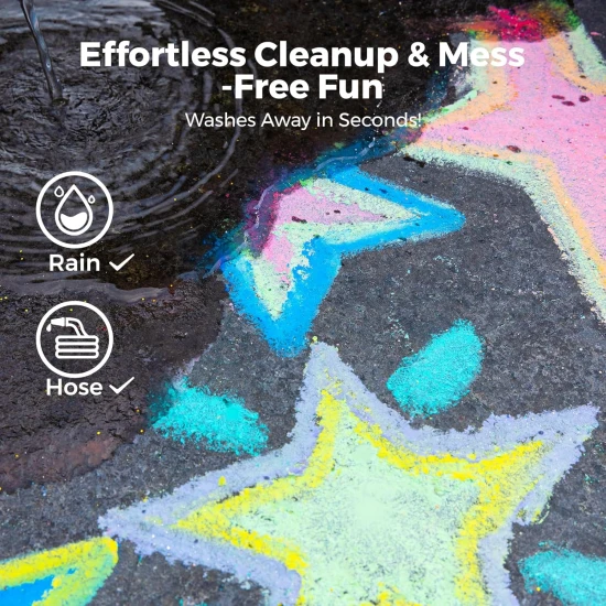 Kriedy chodníkové Jumbo s 2 držiakmi 36 ks Jarmelo