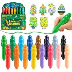 Jumbo voskovky Tree Sprites 16 ks