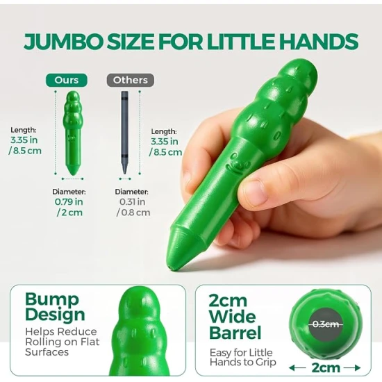 Jarmelo Jumbo voskovky Tree Sprites 16 ks – model JA99377
