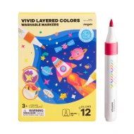 Vivid layered Fixky Umývateľné 12 ks