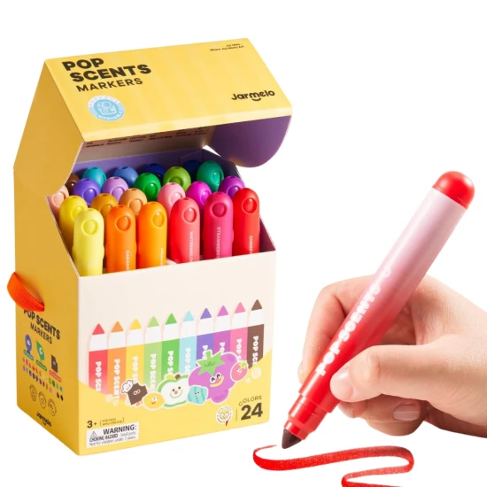 Jarmelo Fixky umývateľné s vôňou – sada 24 farieb s vôňou