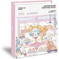 Kreatívna kniha Maľovanie vodovými farbami Dessert Princess