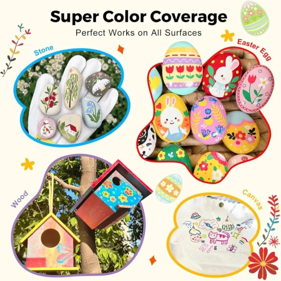 Jarmelo Temperové farby Umývateľné v tyčinke – set 30 umyvateľných netoxických farieb v tyčinke