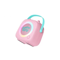 Bluetooth Karaoke set mikrofón a reproduktor KidsVoice Pink