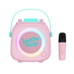 Bluetooth Karaoke set mikrofón a reproduktor KidsVoice Pink Bluetooth Karaoke set mikrofón a reproduktor KidsVoice Pink