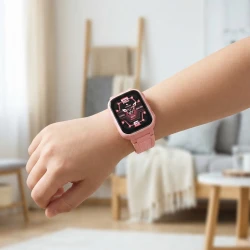 Detské smart hodinky Kiddoboo x Lagenio WatchMe AI K10 4G Pink