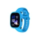 Detské smart hodinky Kiddoboo x Lagenio WatchMe 4G v modro-čiernej farbe s displejom, kamerou a SOS funkciou – bezpečný a hravý doplnok pre deti.