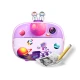 Detský fotoaparát Kiddoboo FotoFun 2 Space Purple – fialový instantný foťák pre deti s okamžitou tlačou, farebnými fixkami a zábavnými rámikmi na fotografie.