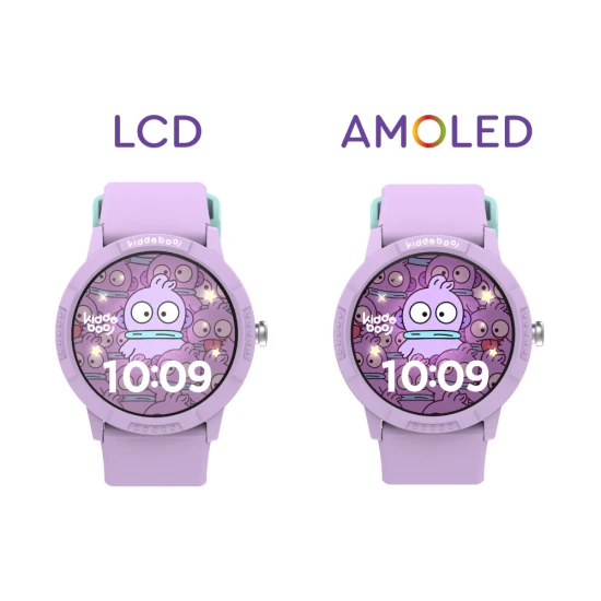 Detské smart hodinky O’Clock Lilac s AMOLED displejom 