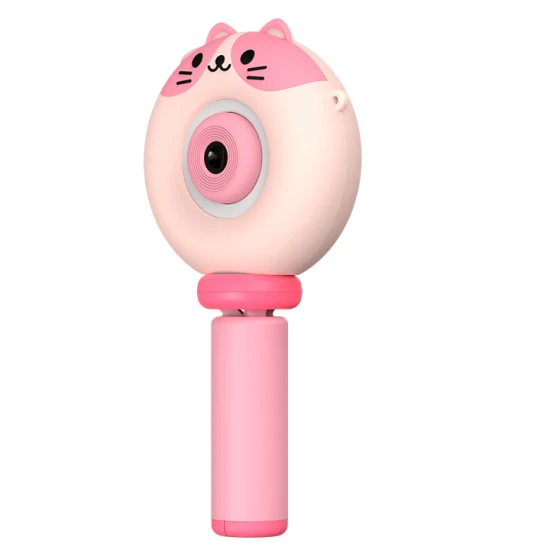 Ružový detský Kiddoboo fotoaparát FotoFun Instapic Pink – digitálny foťák s prednou a zadnou kamerou, selfie režimom a prehrávaním hudby.