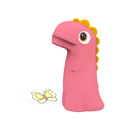 Kiddoboo Dino projektor na kreslenie ružový s nočnou lampičkou pre deti od 4 rokov