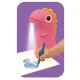 Kiddoboo Dino projektor na kreslenie ružový s nočnou lampičkou pre deti od 4 rokov