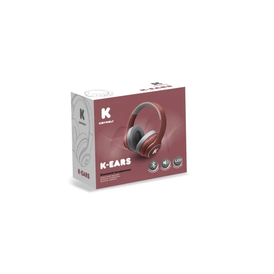 Slúchadlá Kidywolf K-Ears Bordeau