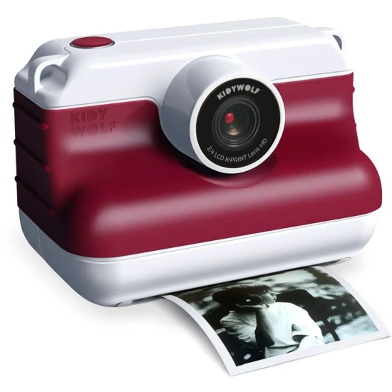 Instantný fotoaparát Kidyprint Kidywolf K-Print Bordeau