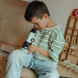 Prenosný mikroskop Zelený