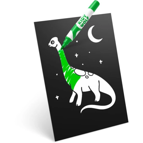 Kreatívna sada Kidywolf Kidyneon Green