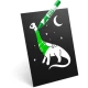 Kreatívna sada Kidywolf Kidyneon Green