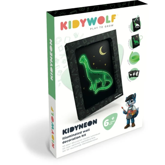 Kreatívna sada Kidywolf Kidyneon Green