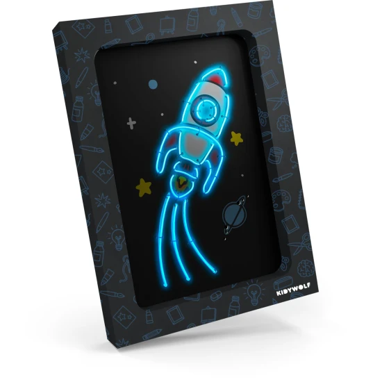 Kreatívna sada Kidywolf Kidyneon Blue