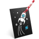 Kreatívna sada Kidywolf Kidyneon Blue