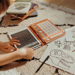 Kresliaci tablet Kidydraw mini Dinosaury