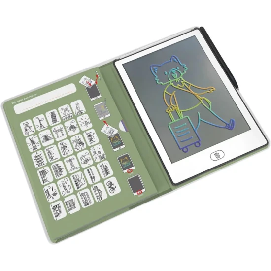 Kresliaci tablet Kidydraw mini Cestovanie – kreatívny svet kreslenia pre deti