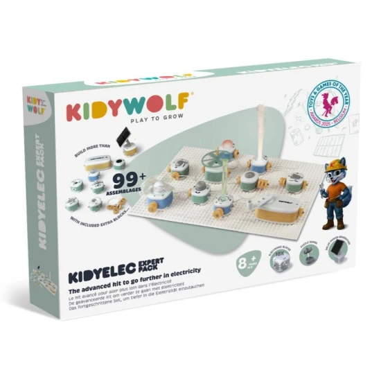 Môj prvý elektrický set KIDYELEC STARTER: Objavujte elektriku hravou formou!