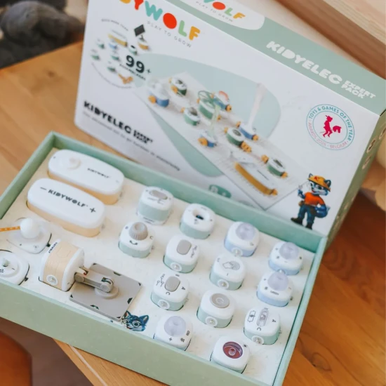 Môj prvý elektrický set KIDYELEC STARTER: Objavujte elektriku hravou formou!