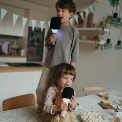 Mikrofón Kidymic Modrý