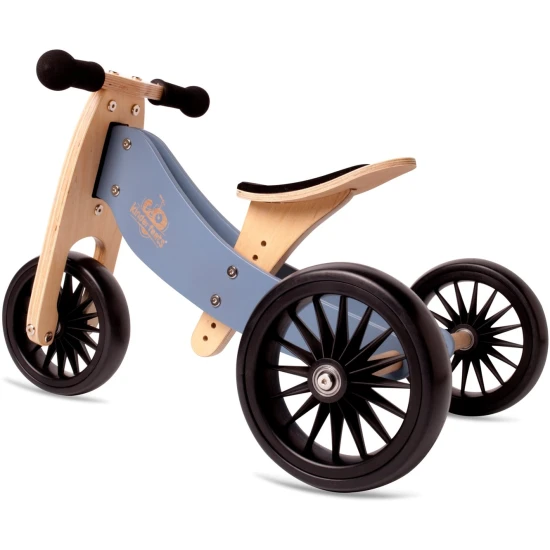 Trojkolka sa ľahko zmení na dvojkolesový balančný bicykel.
